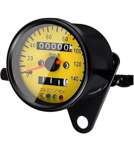 Amazon | グッズ(GOODS) 機械式ミニスピードメーター φ48mm